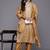 Sequinned Kurta With Trousers & Dupatta
