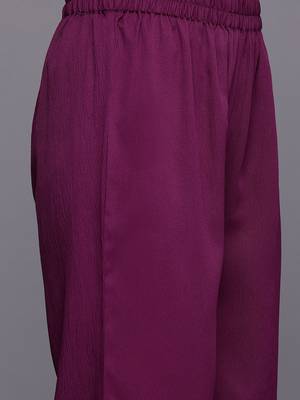Gotta Patti Silk Crepe Kurta With Palazzos & Dupatta 3
