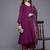 Gotta Patti Silk Crepe Kurta With Palazzos & Dupatta