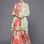 Women Coral Floral Printed Empire Mirror Work Kurta with Sharara & With Dupatta