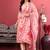 Floral Printed Kantha Work Chanderi Silk Straight Kurta with Trousers & Dupatta