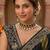 Black color american diamond & turkish stone necklace set designer style