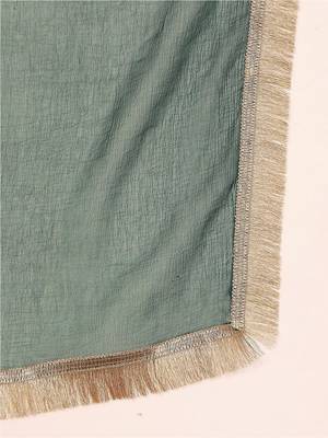 Bandhani Gotta Patti Kurta with Sharara & Fringed Dupatta. 4