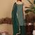 Bandhani Gotta Patti Kurta with Sharara & Fringed Dupatta.