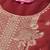 Floral Zari Woven Design Round Neck Kurta with Trousers & with Dupatta