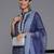 Women Floral Printed Mirror Work Pure Cotton Kurta With Trousers & With Dupatta