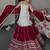 Women’s Maroon Flared Lehenga Set with Embroidered Top & Dupatta