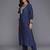 Women Floral Embroidered Thread Work Straight Kurta & Trousers With Dupatta