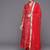 Bandhani Printed Mandarin Collar A-Line Kurta With Trousers & Dupatta