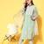 Women Ethnic Motifs Embroidered Thread Work Kurta with Trousers & With Dupatta