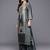 Ethnic Motifs Embroidered Zari Kurta With Palazzos & Dupatta