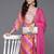 Bandhani Embroidered Zari Kurta with Trousers & Dupatta