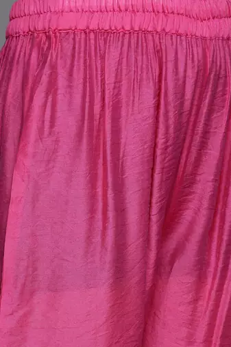 Bandhani Embroidered Zari Kurta with Trousers & Dupatta