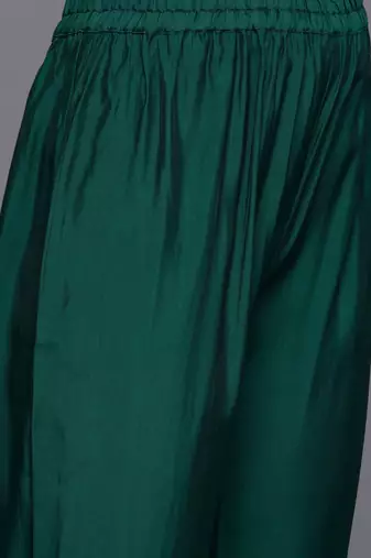 Ethnic Motifs Embroidered Zari Kurta with Trousers & Dupatta
