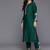Ethnic Motifs Embroidered Zari Kurta with Trousers & Dupatta