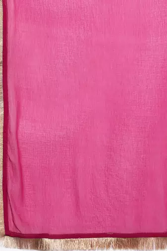 Flared Sleeves Gotta Patti Kurta with Palazzos & Dupatta