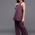 Halter Neck Fusion Kurti With Trouser