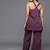 Halter Neck Fusion Kurti With Trouser