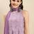 Bandhani Printed Round Neck Empire Pure Cotton Kurta with Trouser
