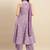 Bandhani Printed Round Neck Empire Pure Cotton Kurta with Trouser