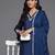 Women Ethnic Motifs Embroidered Thread Work Kurta with Trousers & With Dupatta