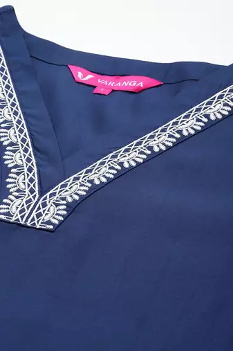 Women Ethnic Motifs Embroidered Thread Work Kurta with Trousers & With Dupatta