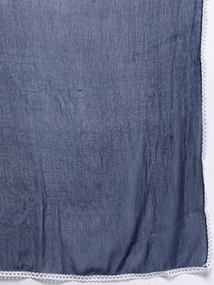 Women Ethnic Motifs Embroidered Thread Work Kurta with Trousers & With Dupatta 5
