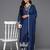 Women Ethnic Motifs Embroidered Thread Work Kurta with Trousers & With Dupatta