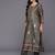 Women Abstract Printed Gotta Patti Kurta with Trousers & With Dupatta
