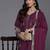 Women Ethnic Motifs Embroidered Regular Kurta with Trousers & Dupatta
