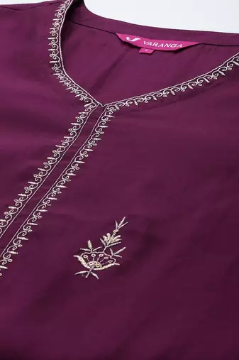 Women Ethnic Motifs Embroidered Regular Kurta with Trousers & Dupatta