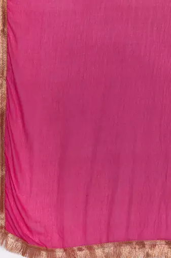 Women Ethnic Motifs Yoke Design Regular Kurta with Trousers & With Dupatta