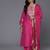 Women Ethnic Motifs Yoke Design Regular Kurta with Trousers & With Dupatta