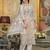 Women Paisley Printed Regular Beads and Stones Pure Cotton Kurta with Trousers & With Dupatta
