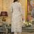 Women Paisley Printed Regular Beads and Stones Pure Cotton Kurta with Trousers & With Dupatta