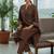 Women Ethnic Motifs Embroidered Regular Thread Work Kurta with Trousers