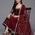Women Ethnic Motifs Embroidered Anarkali Kurta with Palazzos & With Dupatta