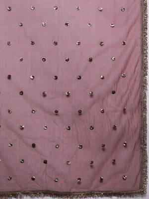 Women Ethnic Motifs Embroidered Anarkali Kurta with Palazzos & With Dupatta 4