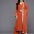 Women Solid Regular Gotta Patti Silk Crepe Kurta with Trousers & With Dupatta