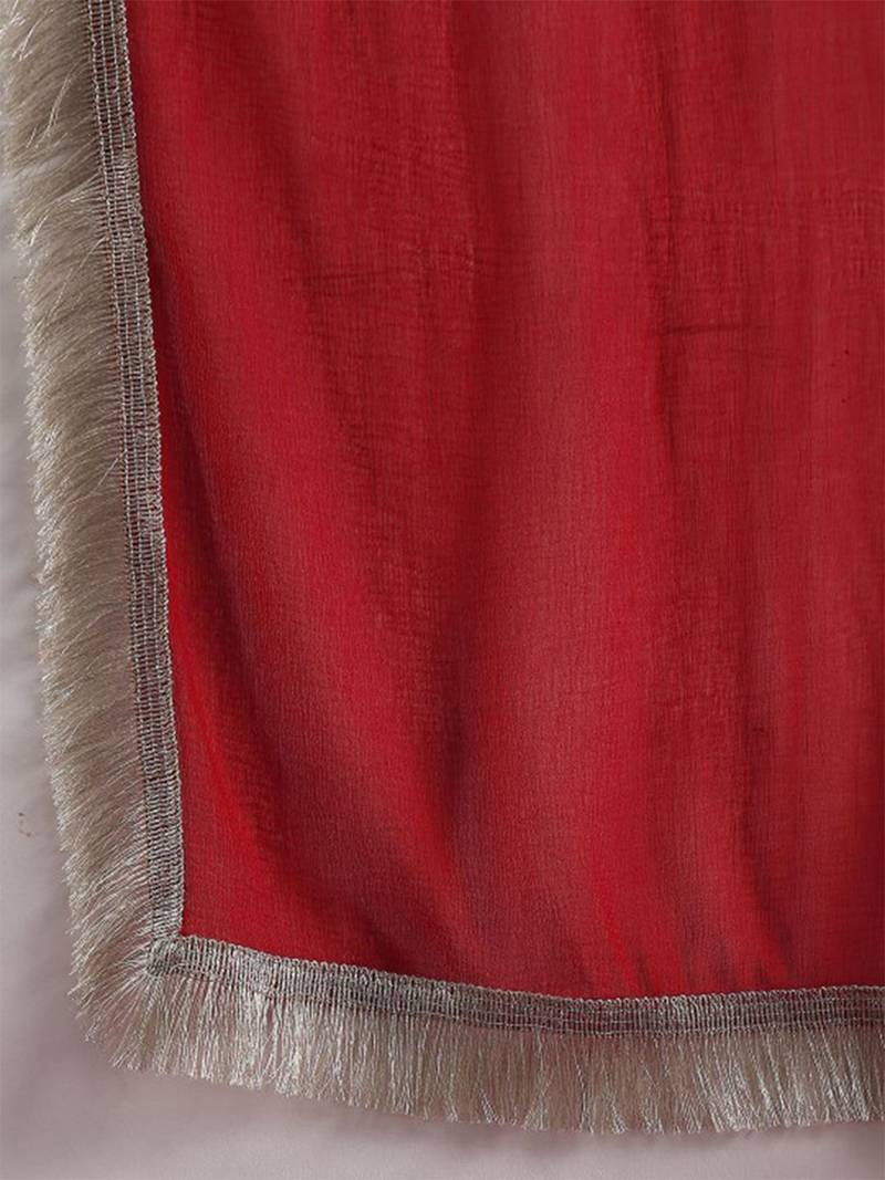 Women Floral Embroidered Regular Kurta with Trousers & With Dupatta