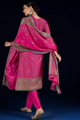 Women Ethnic Motifs Printed Kurta with Trousers & Dupatta