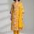 Women Ethnic Motifs Printed Regular Beads and Stones Kurta with Trousers & With Dupatta