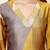 Women Printed Regular Gotta Patti Chanderi Silk Kurta with Trousers