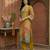 Women Printed Regular Gotta Patti Chanderi Silk Kurta with Trousers