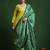 Floral Embroidered Notch Neck Straight Kurta With Trousers And Dupatta