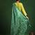 Floral Embroidered Notch Neck Straight Kurta With Trousers And Dupatta