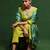 Floral Embroidered Notch Neck Straight Kurta With Trousers And Dupatta