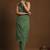 Women Striped Regular Sequinned Kurta with Trousers