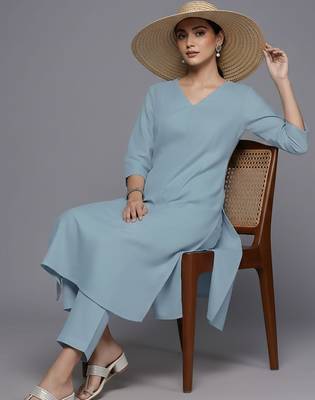 Women Regular Kurta with Trousers 2