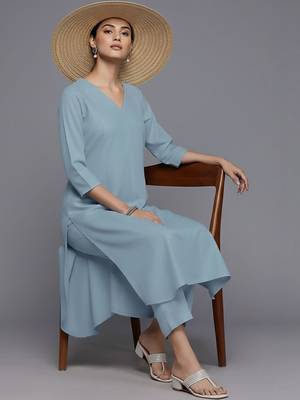 Women Regular Kurta with Trousers 5
